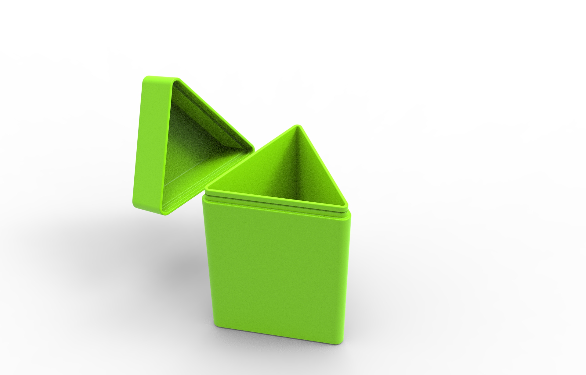 Miniatura 10 do modelo 3D triangle container