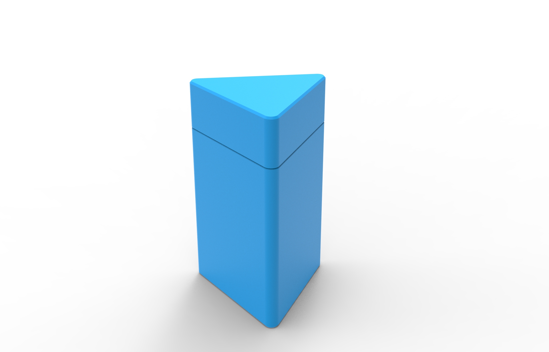 Miniatura 6 do modelo 3D triangle container