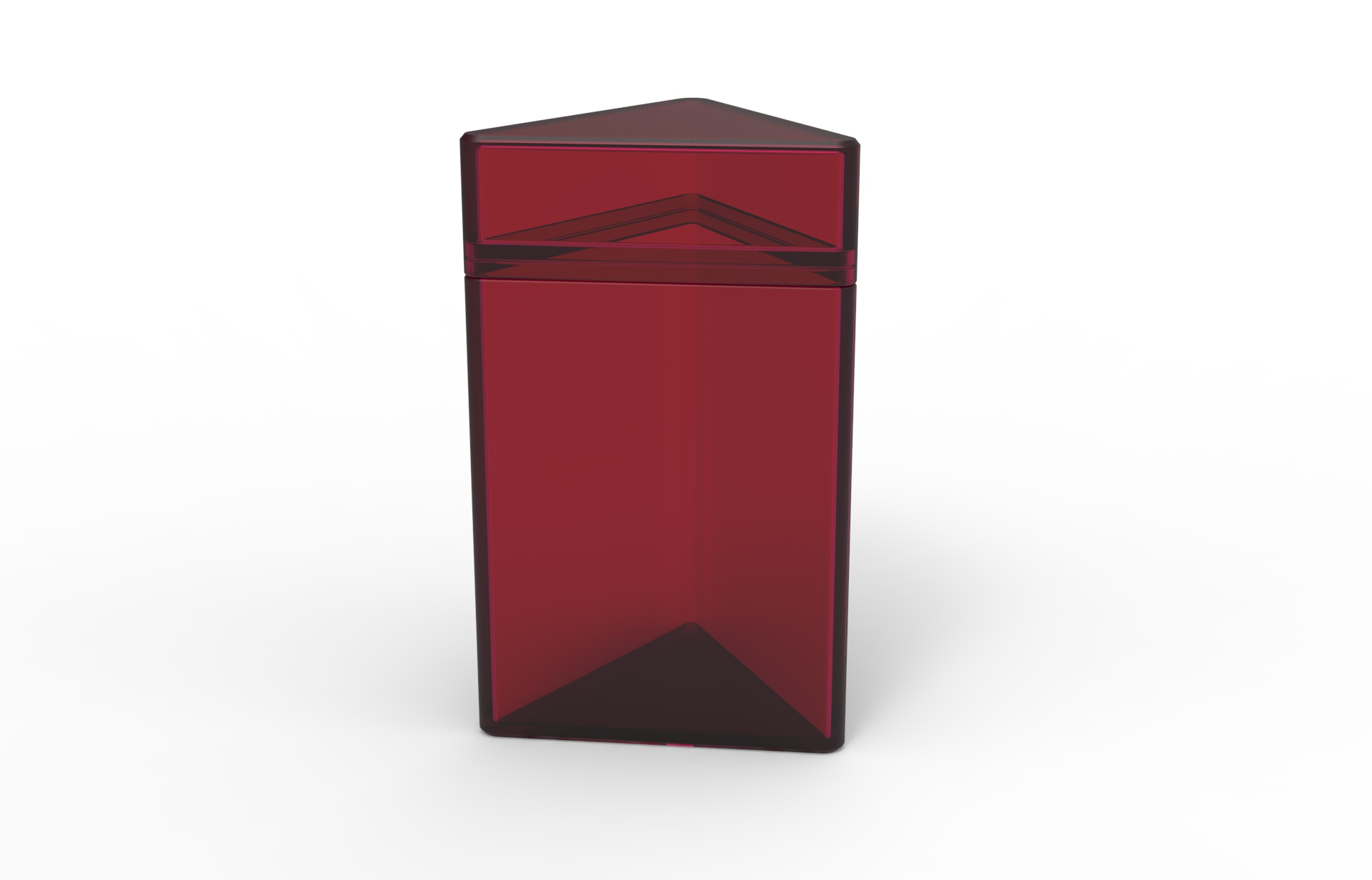 Miniatura 3 do modelo 3D triangle container