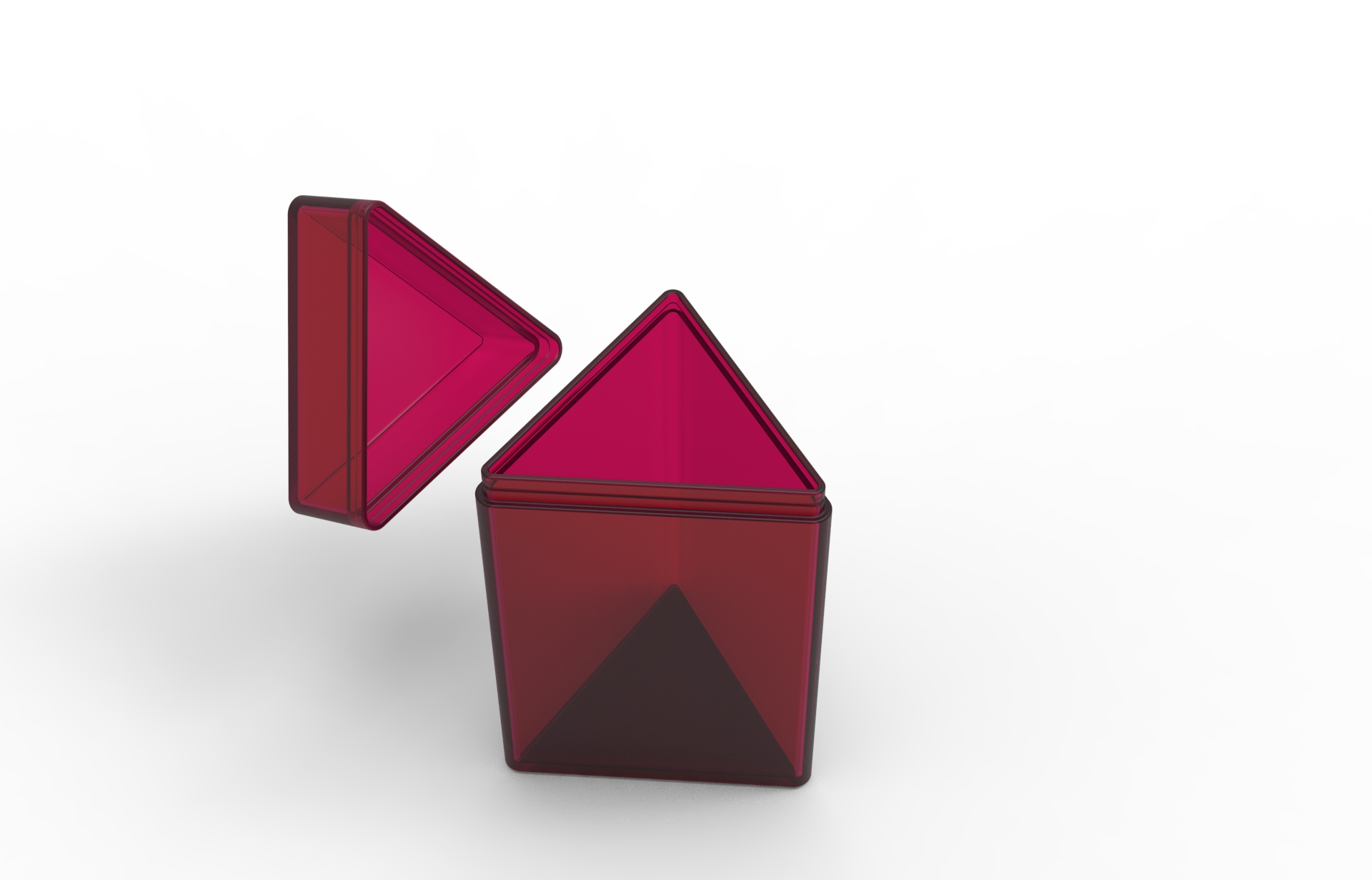 Miniatura 8 do modelo 3D triangle container