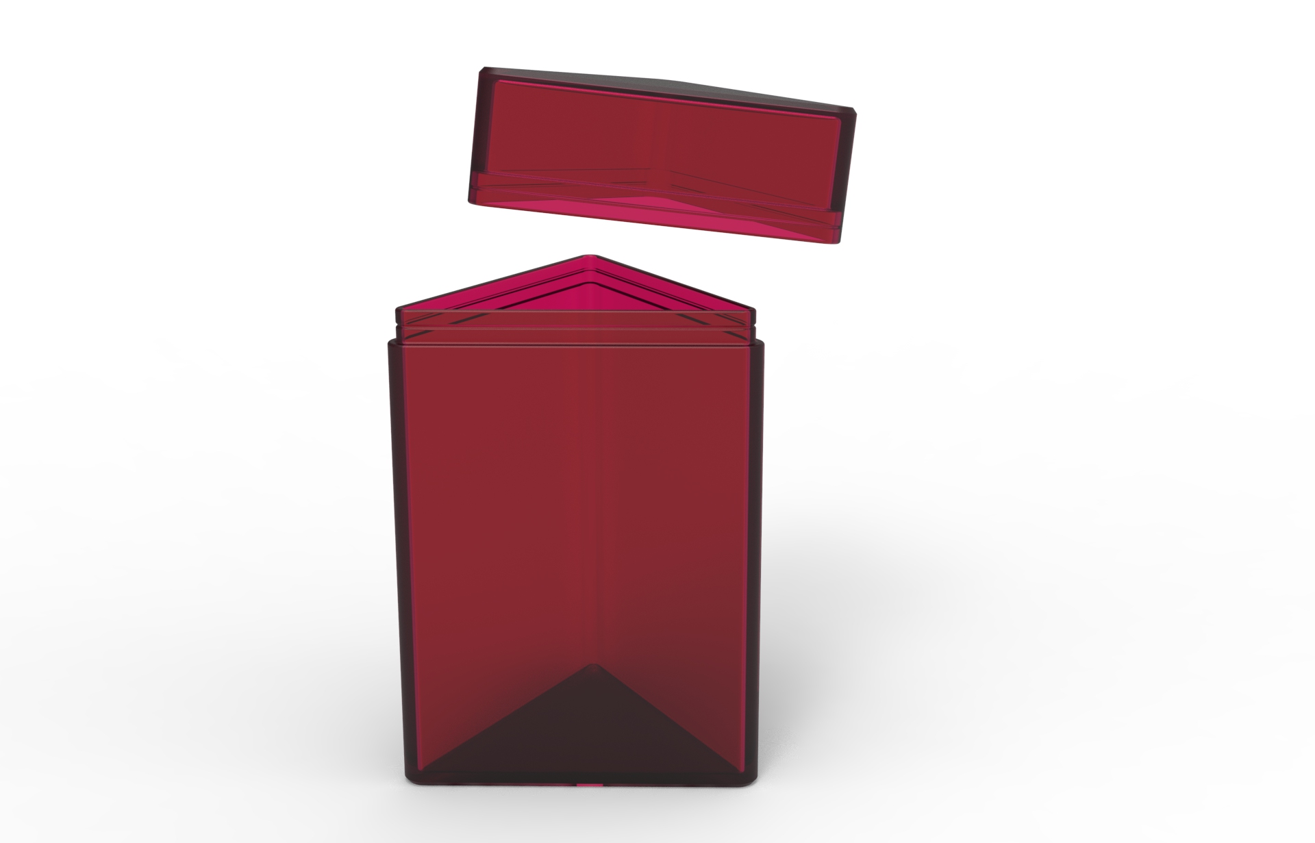 Miniatura 5 do modelo 3D triangle container