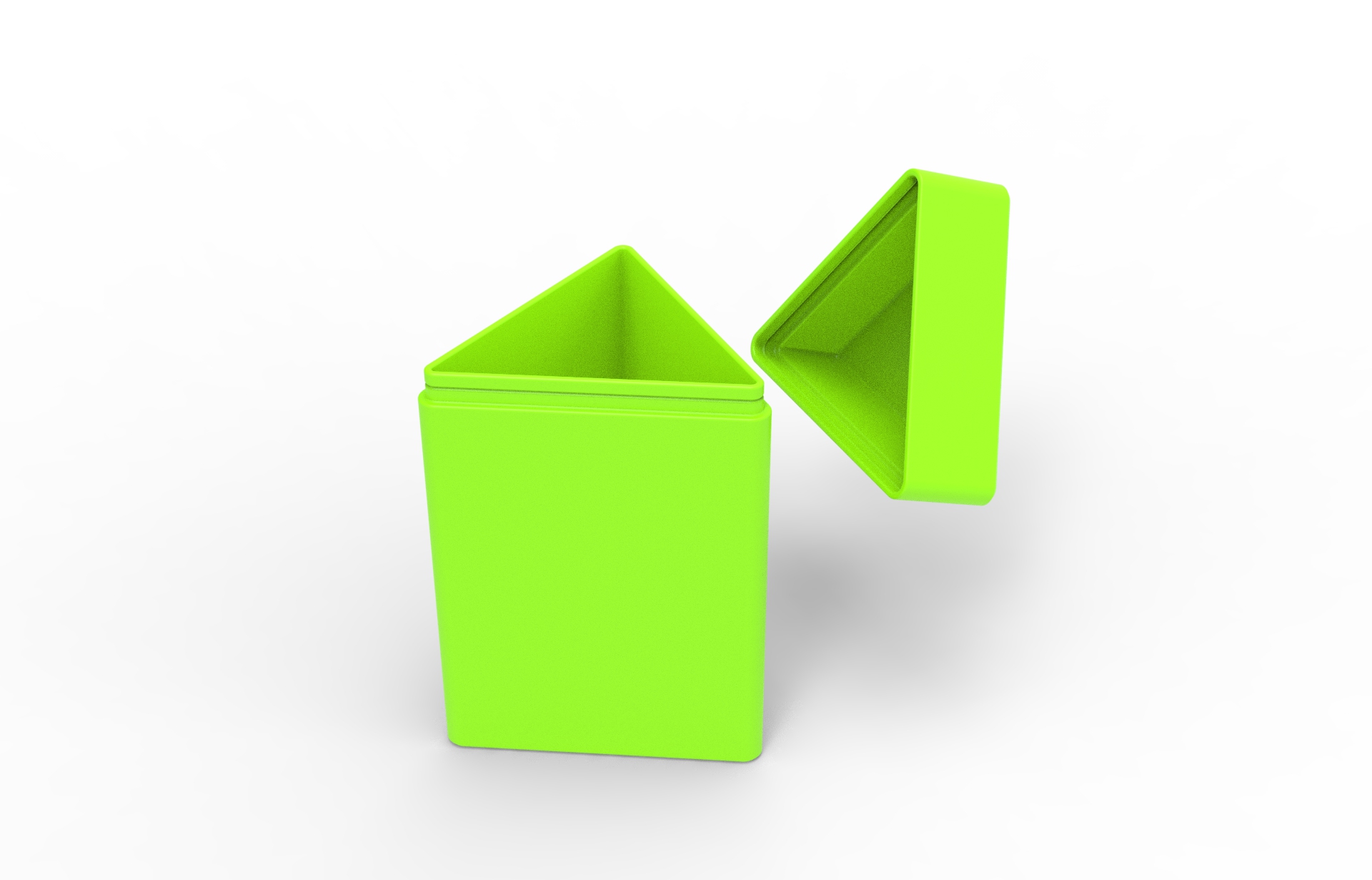 Miniatura 12 do modelo 3D triangle container
