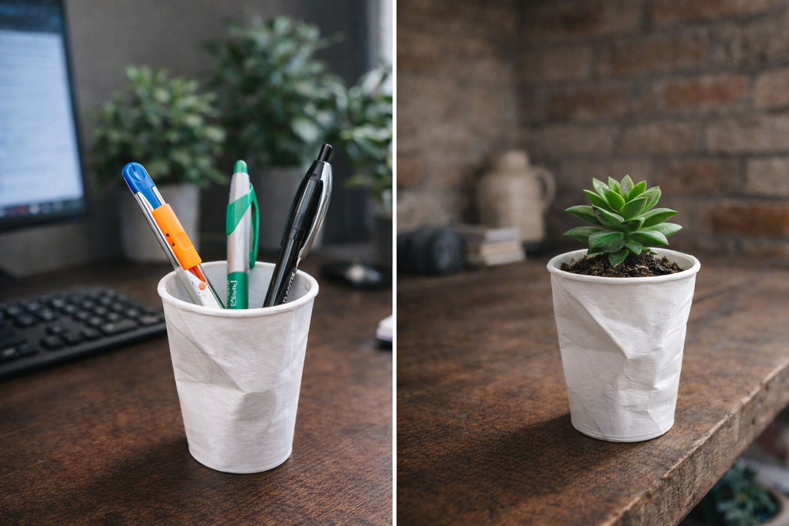 Crumpled Cup 3D model
