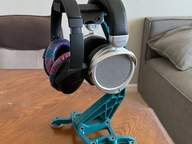Double headphone rest - for the Industrial Stand