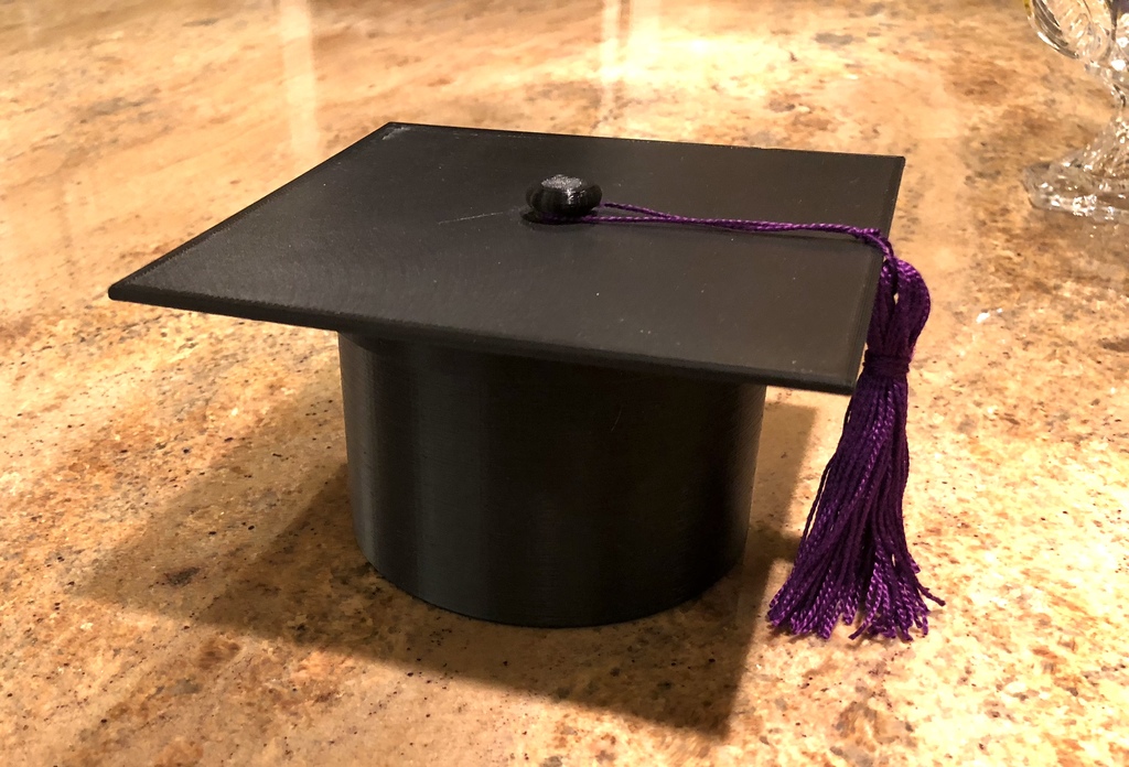 Graduation Cap Container / Mortar Board