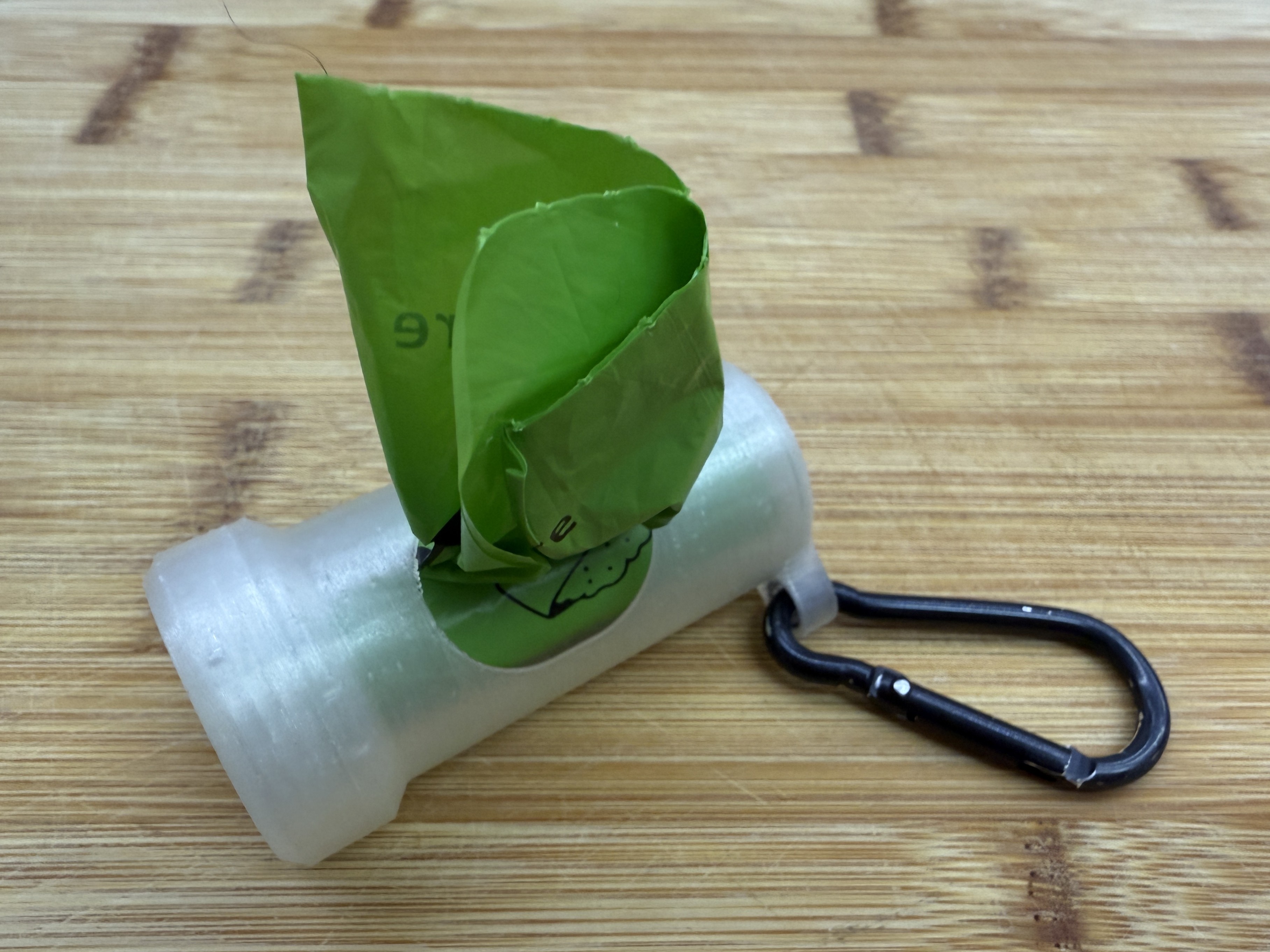 Dog Poop Bag Holder, Leash-Mounted