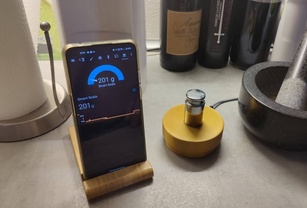 Smart scale for Home Assistant