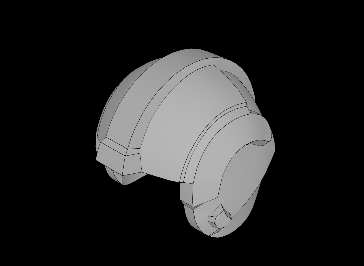 Lego Compatible (30370.dat) Minifig Helmet SW Rebel Pilot