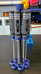 Rotating 7 Hex Driver Stand
