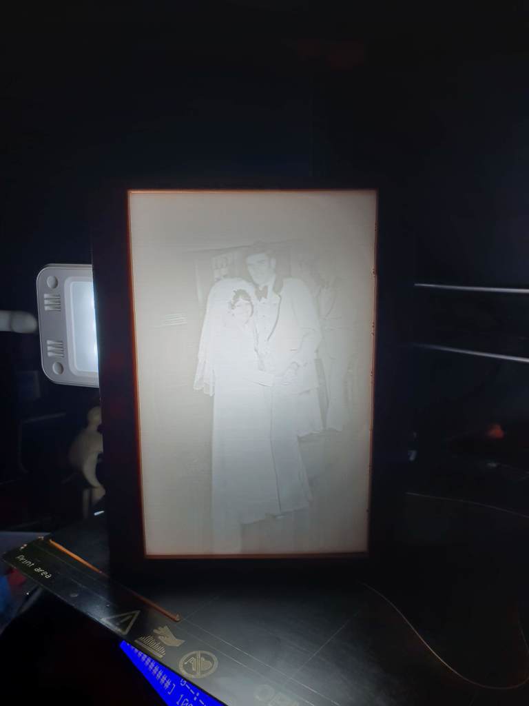 Miniatura 5 do modelo 3D Lithograph Frame - 4 spaces