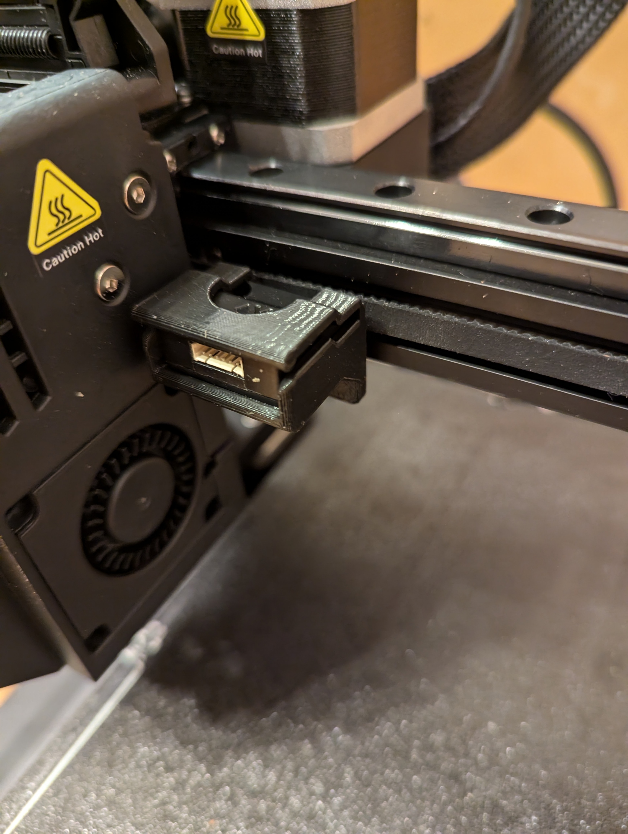 Ender-3 V3 KE G-Sensor Mount - X Axis 3D model thumbnail