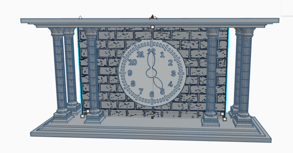 Mantle Clock - Can be modified to Fit Most Clock Works from Amazon