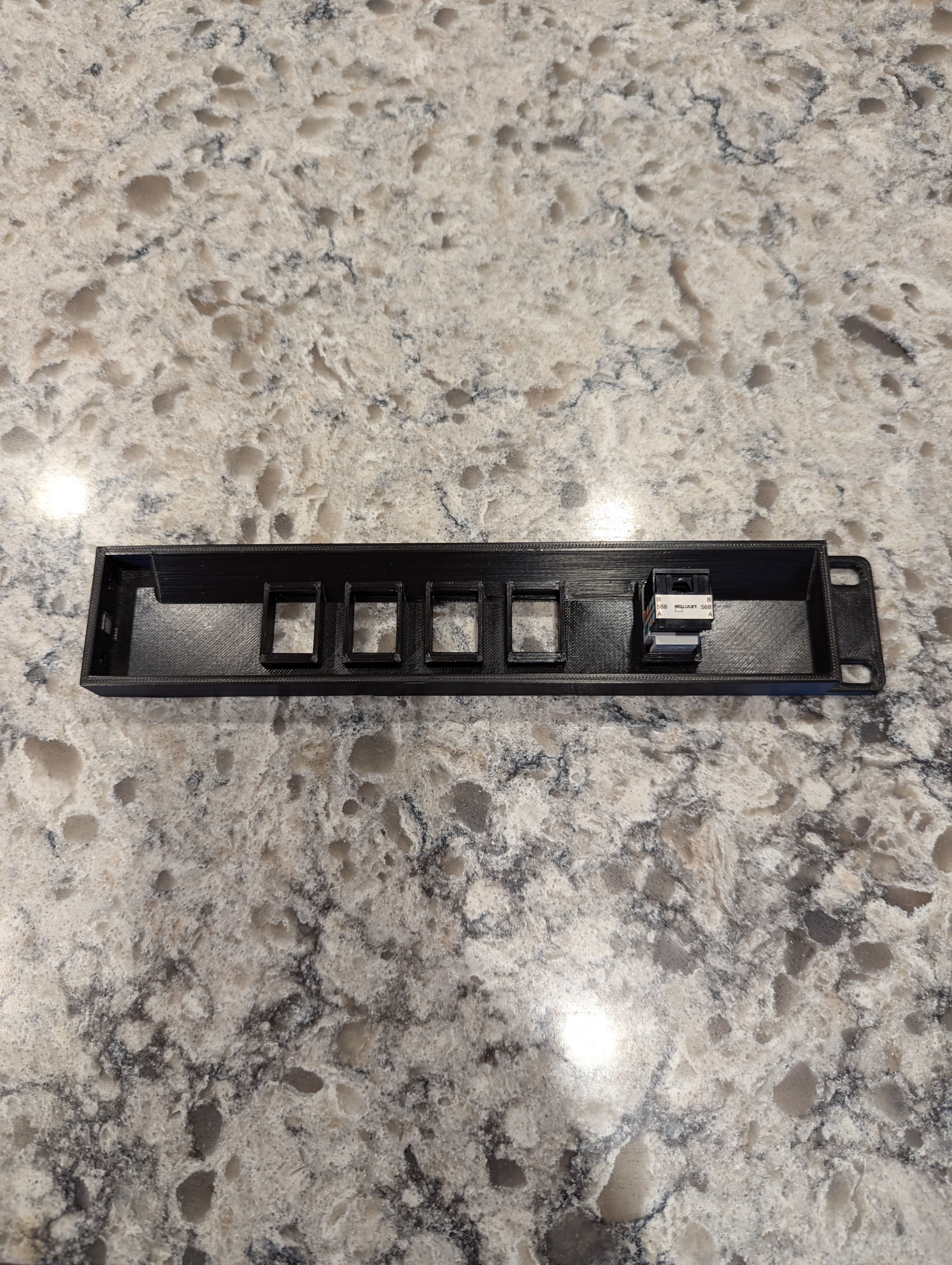 UCG-Ultra rack mount with keystone mounts