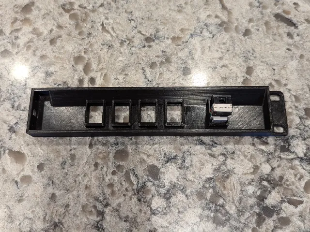 UCG-Ultra rack mount with keystone mounts