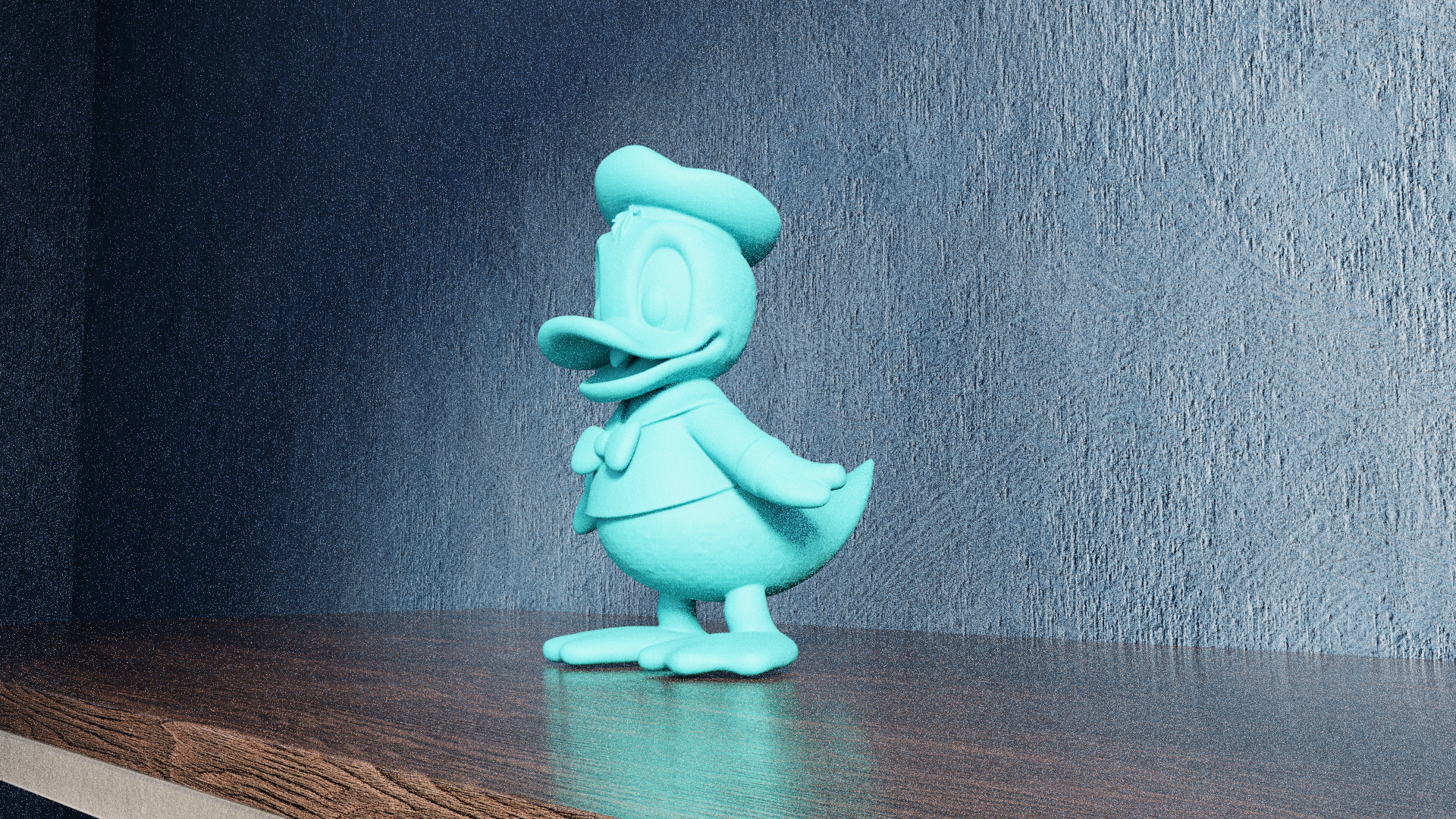 Miniatura 6 do modelo 3D Plush Donald Duck
