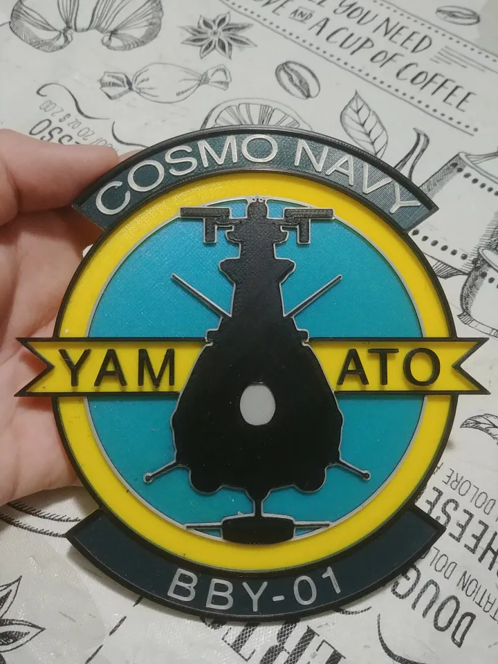 Space Battleship Yamato Badge by richie_macrophage | Download free 