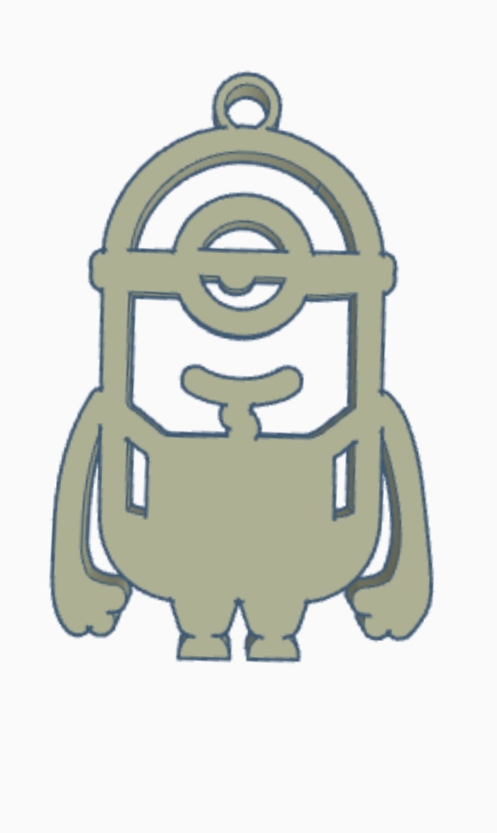 Minion keychain