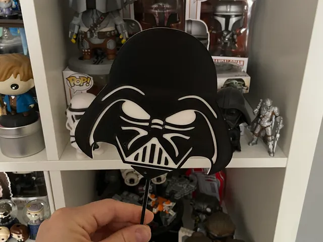 Star wars darth vader cake topper