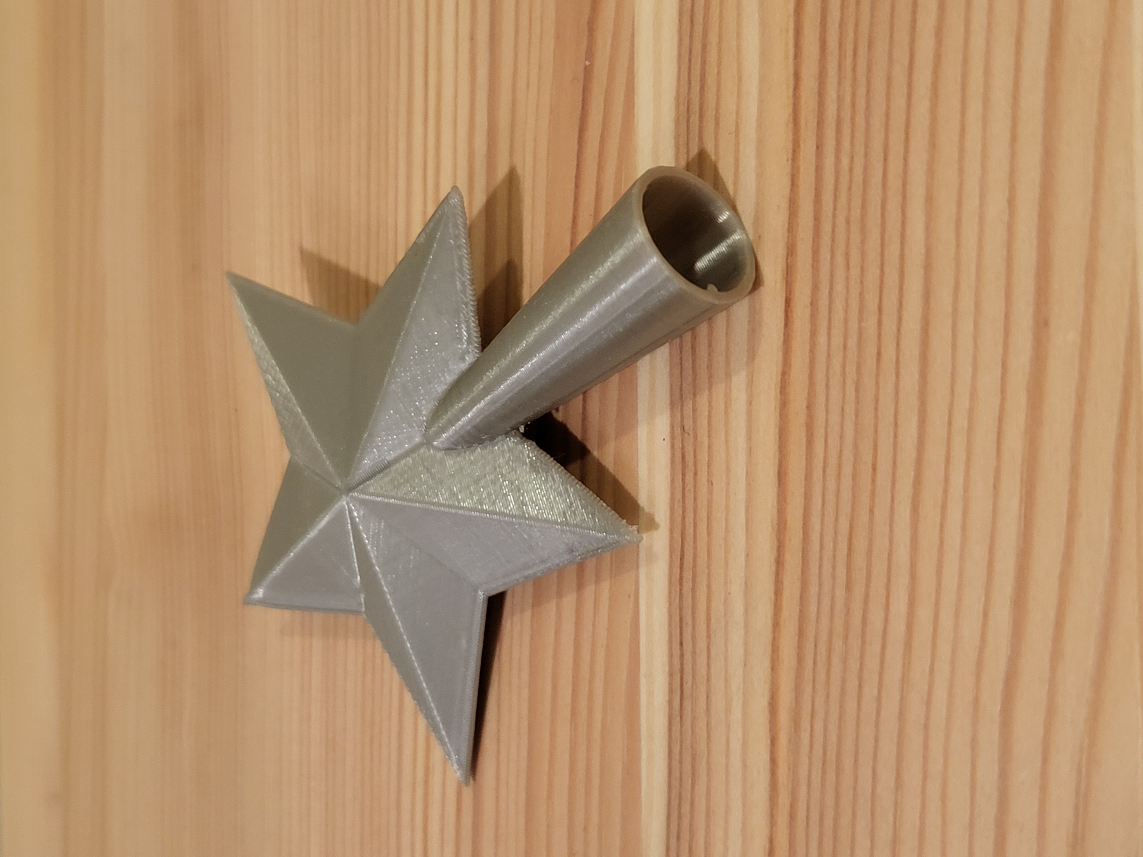Miniatura 4 do modelo 3D Tree Topper Star