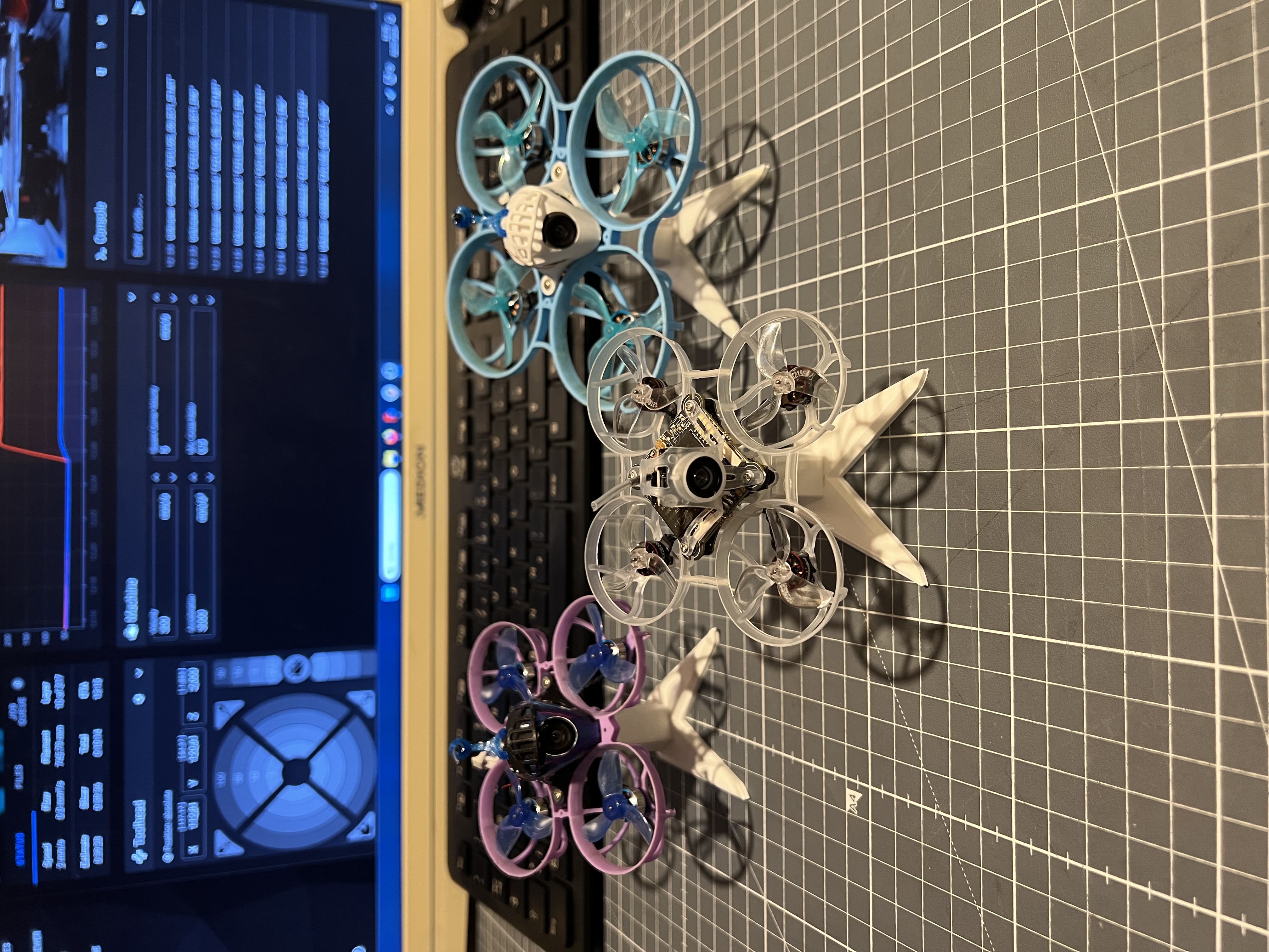 Modular Tinywhoop Stand for 65mm, 75mm and 85mm drones