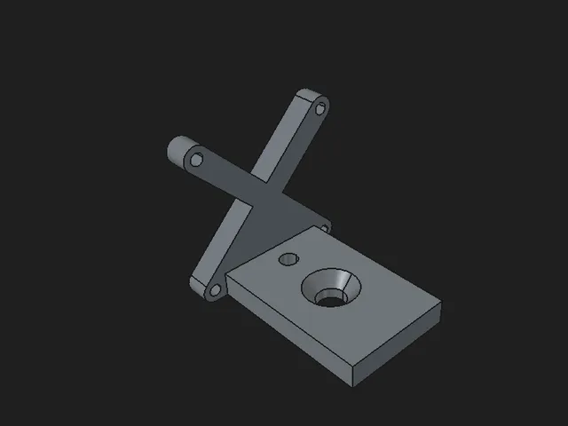 Waveshare A121 human presence radar tripod mount