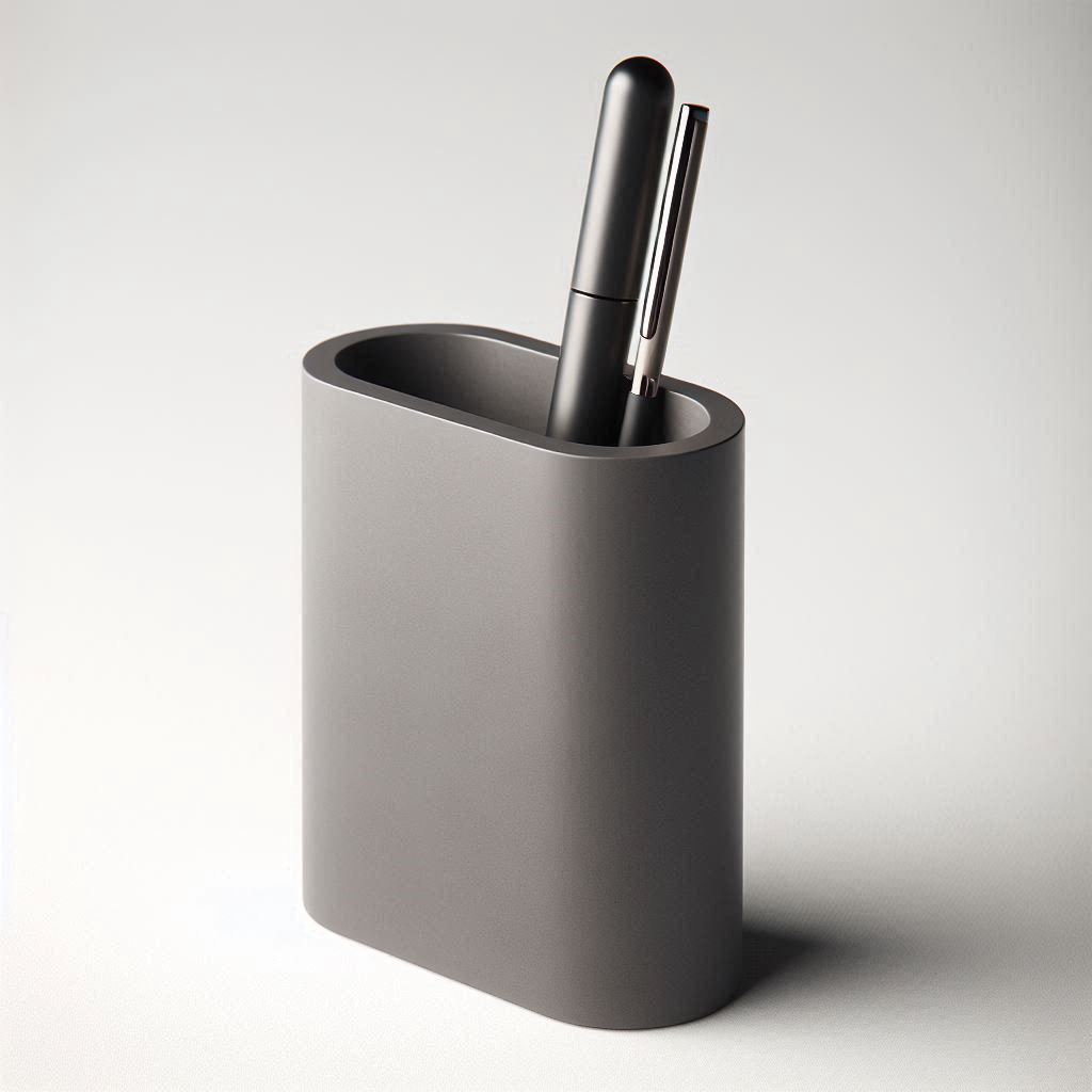 Modern Pencil Holder, Pencil Basket by Deltaprints | Download free STL ...