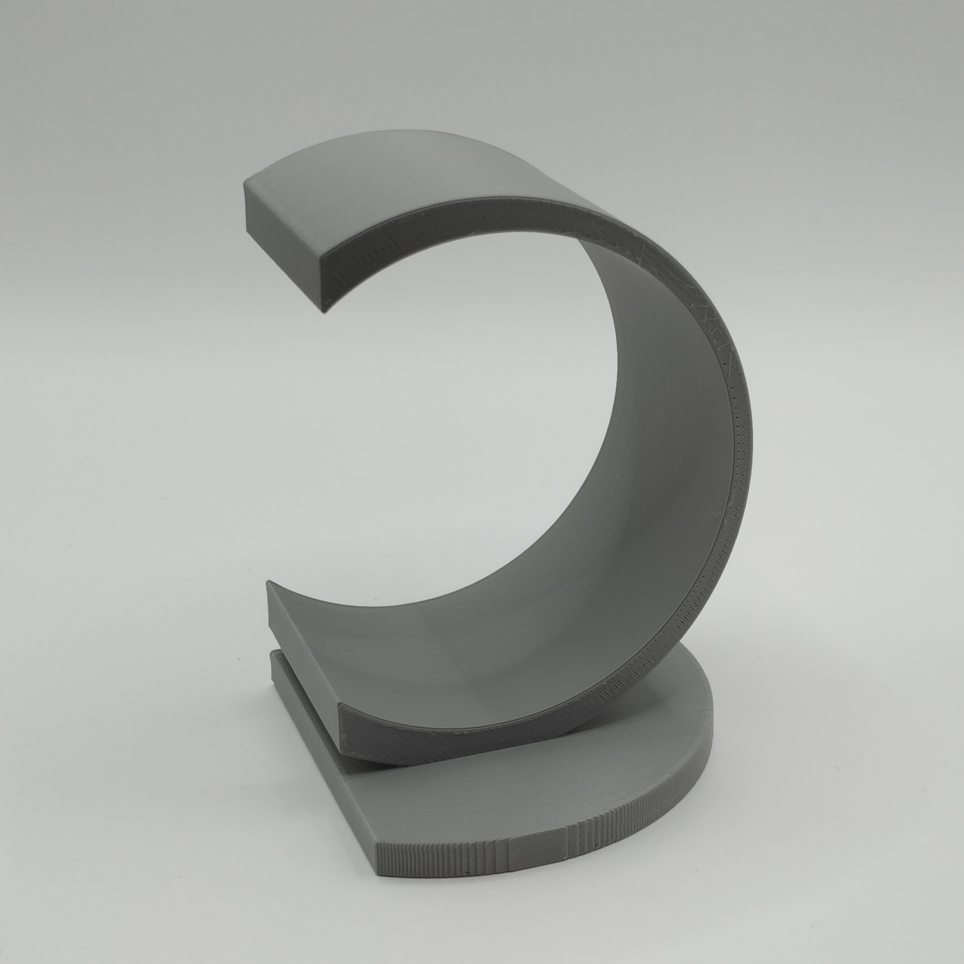 Bookend "Circle" by Deltaprints | Download free STL model | Printables.com