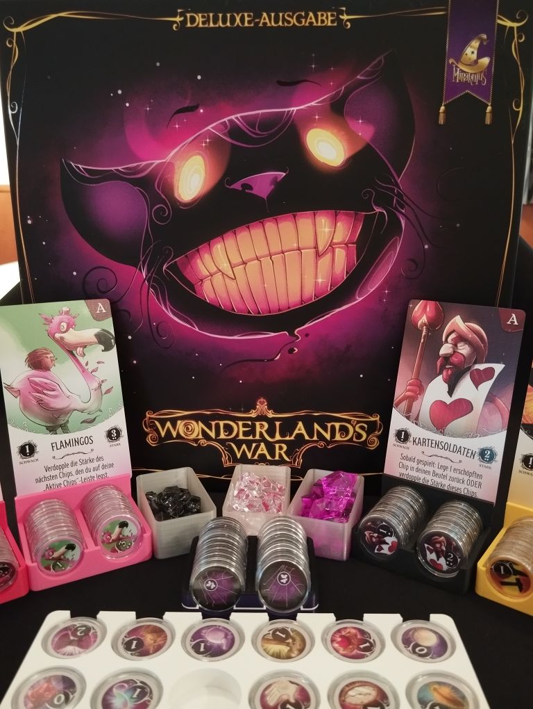 Wonderland's War (Deluxe Edition) Organizer
