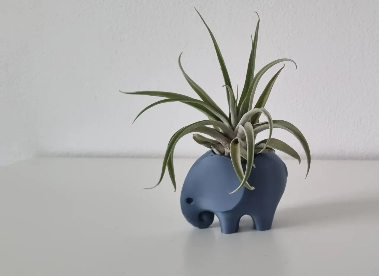 Elephant Planter, Plant Pot, Vase or Pencil holder by Vasichkin | Download  free STL model | Printables.com