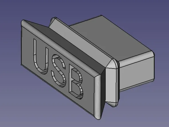 USB (TypeA) cover