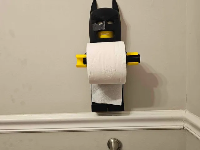 batman Minifig toilet paper holder