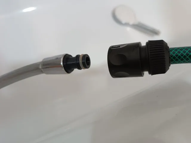 Shower wand/Garden hose adapter