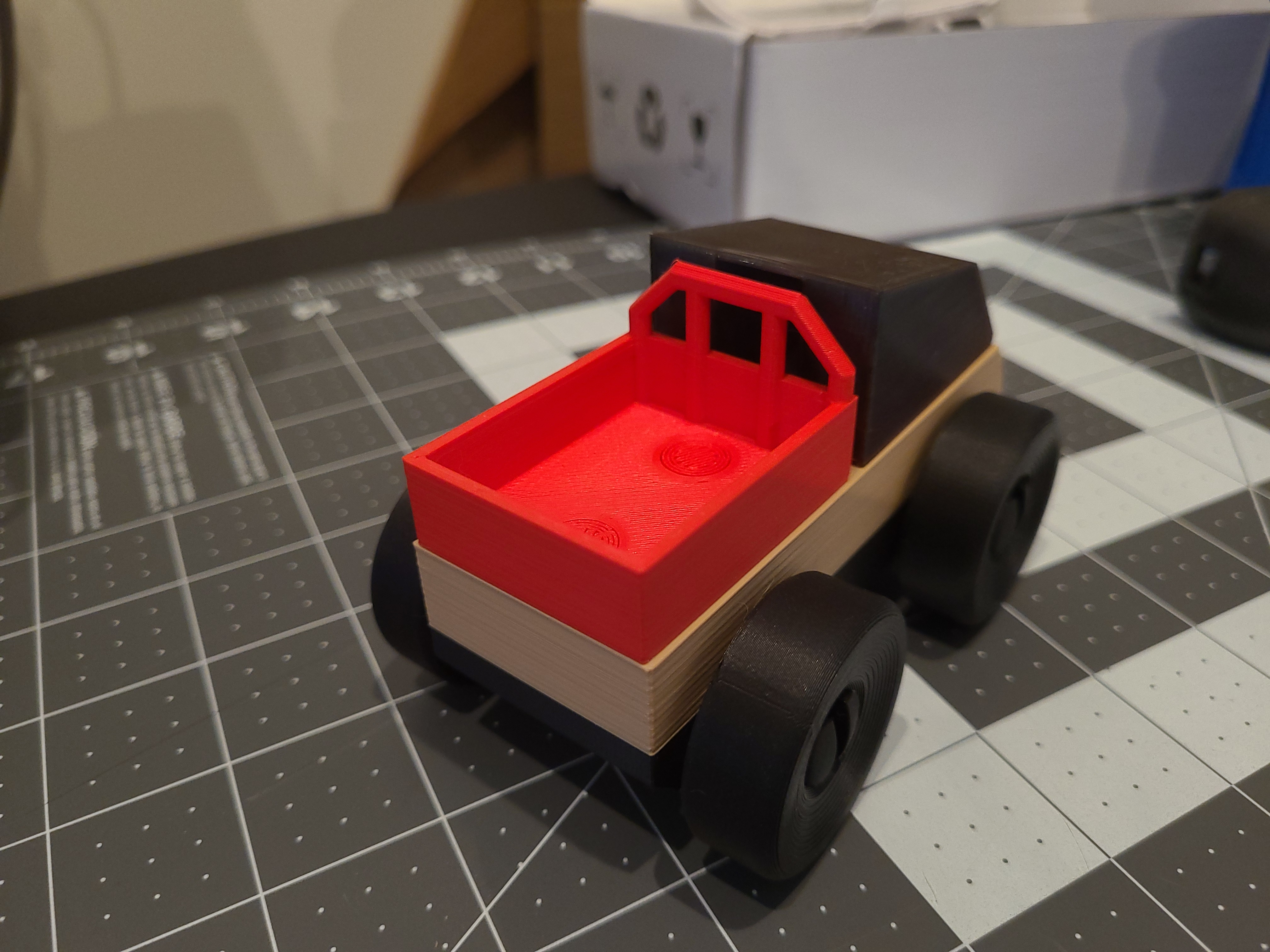 Ikea LILLABO minimal pickup truck rear