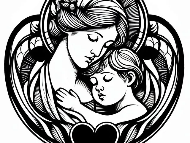 Wall art: Motherly love 2