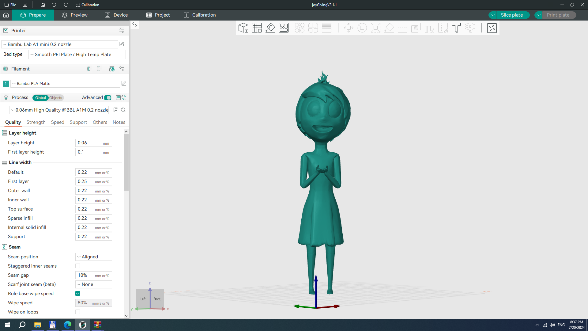 Inside Out Joy Model
