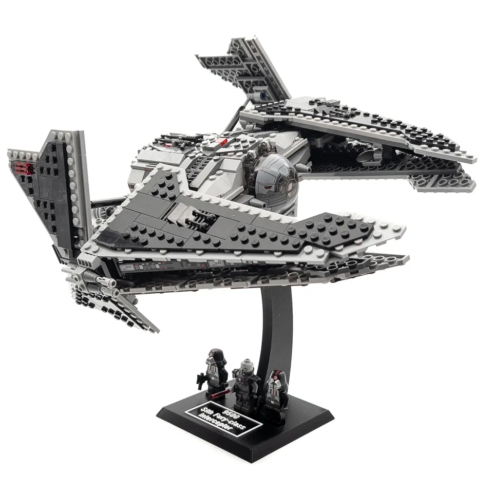 Display Stand for LEGO Star Wars 9500 Sith Fury-class Interceptor The Old  Republic