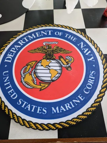 United States Marine Corps Placemat