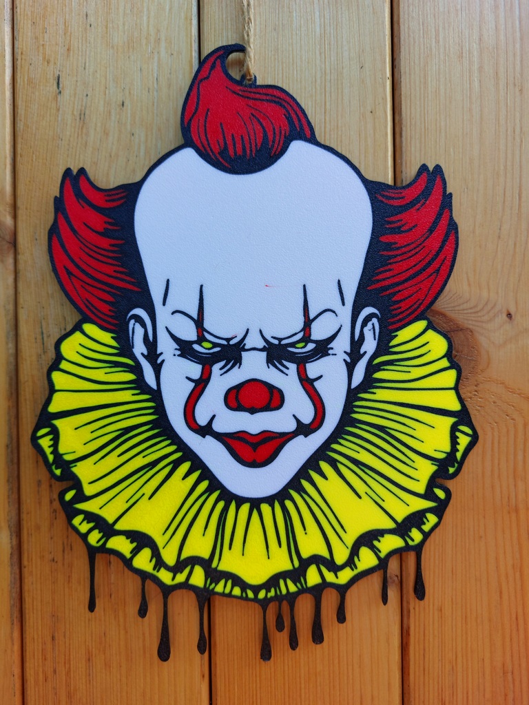 Halloween scary clown window decoration by kutnohormac | Download free ...