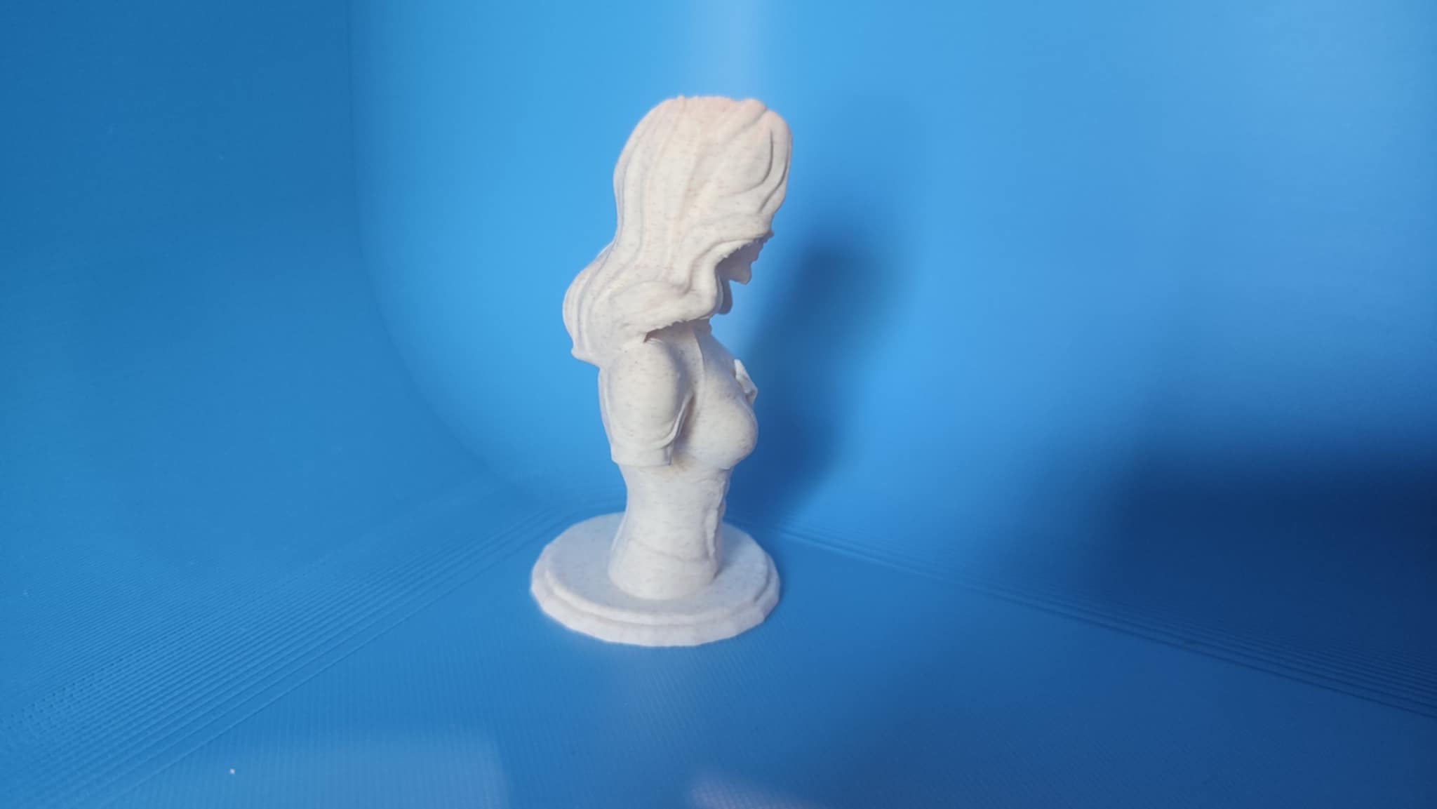 Miniatura 2 do modelo 3D Bust Captain Marvel