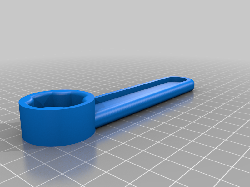 Toilet Seat Wrench by famichu Download free STL model