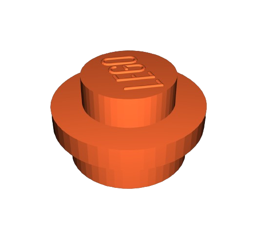 Plate, Round LEGO Brick  (Real LEGO)