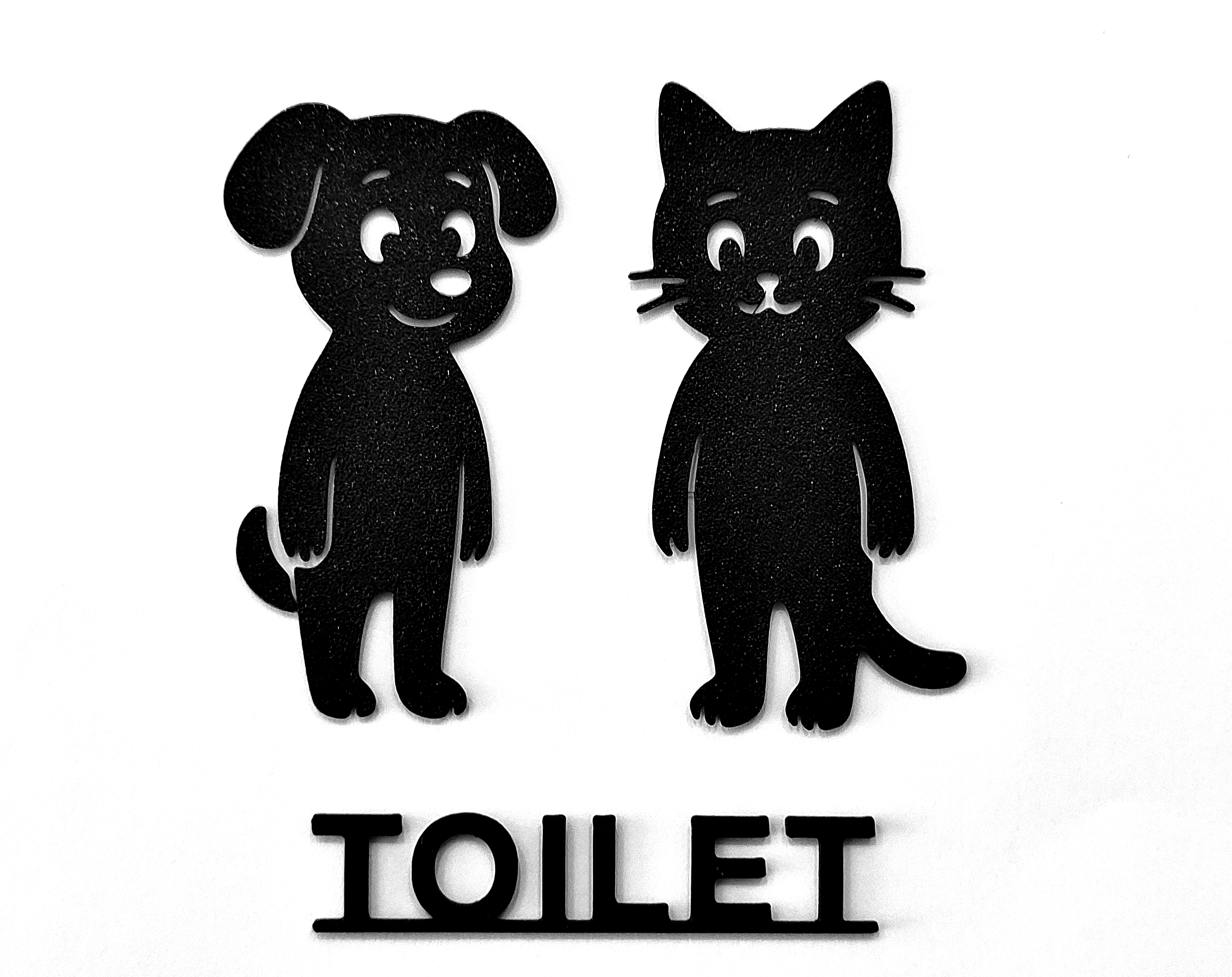 Dog and Cat “Toilet” Door Hanger v.4.0
