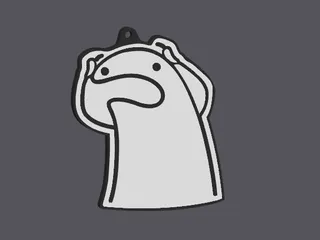 keychain flork worried by chiodoz89 | Download free STL model ...
