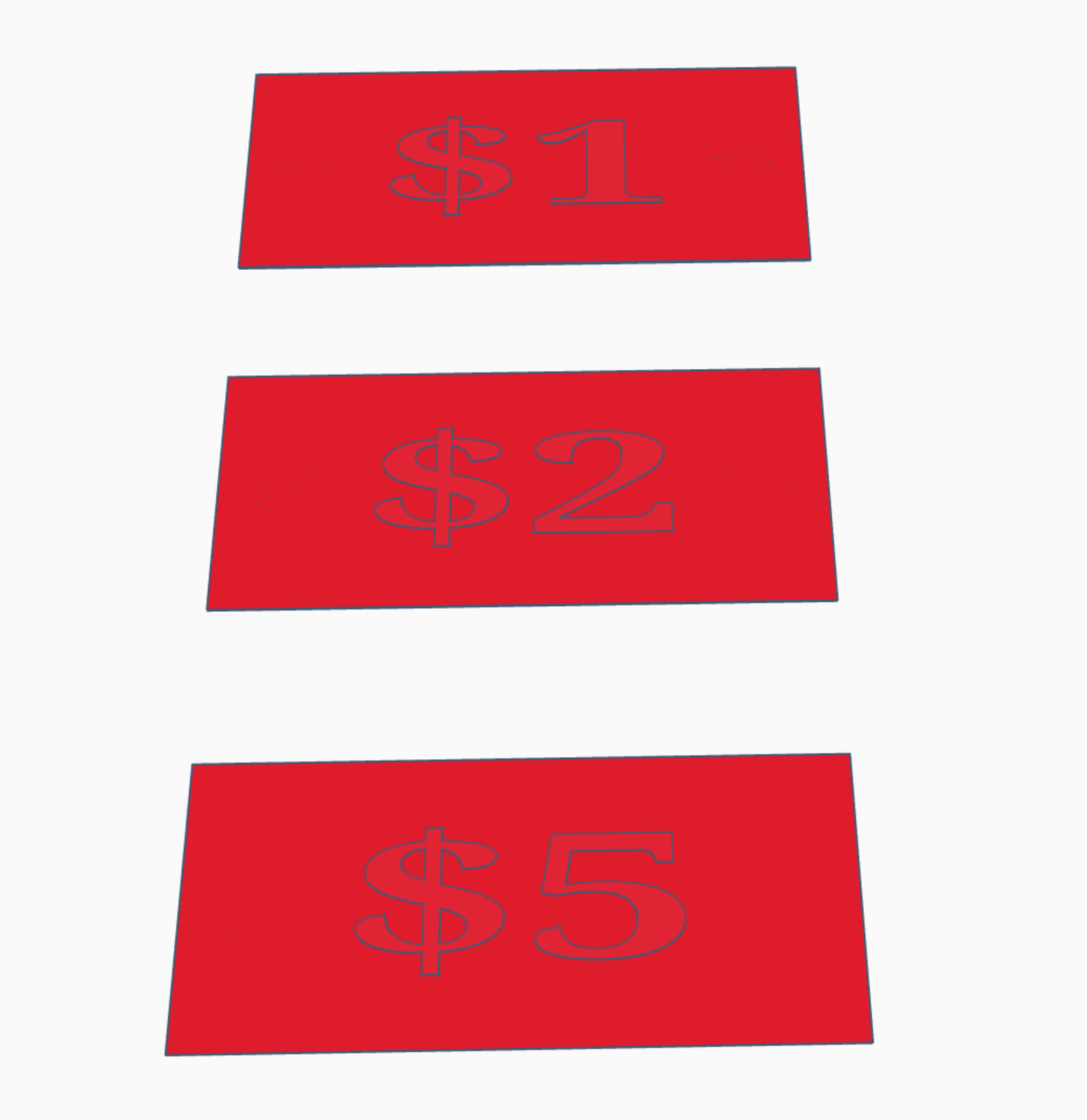 Play Money 3D model