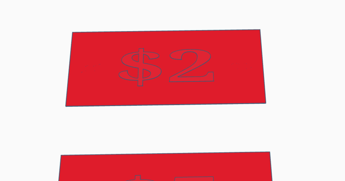 play money by kids hopkins | Download free STL model | Printables.com