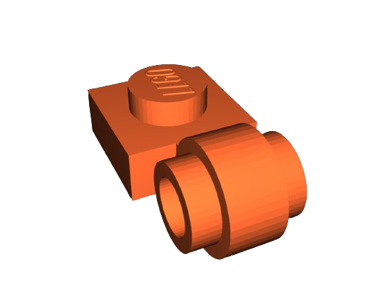 Plate, Modified LEGO Brick  (Real LEGO)