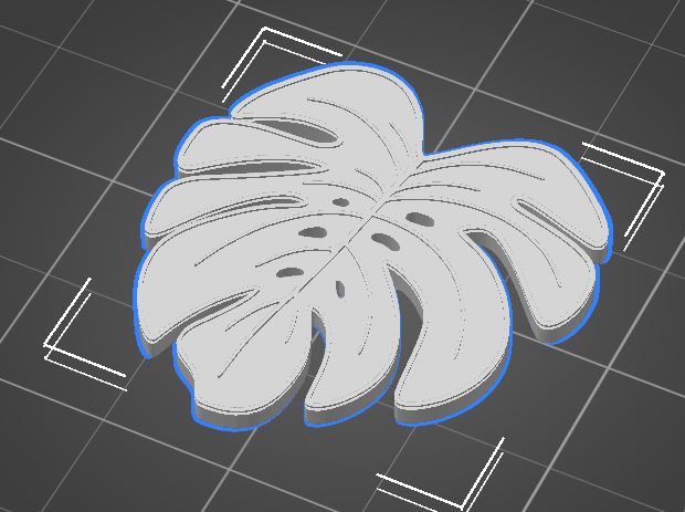 Monstera Leaf by Logansprintsalot | Download free STL model ...