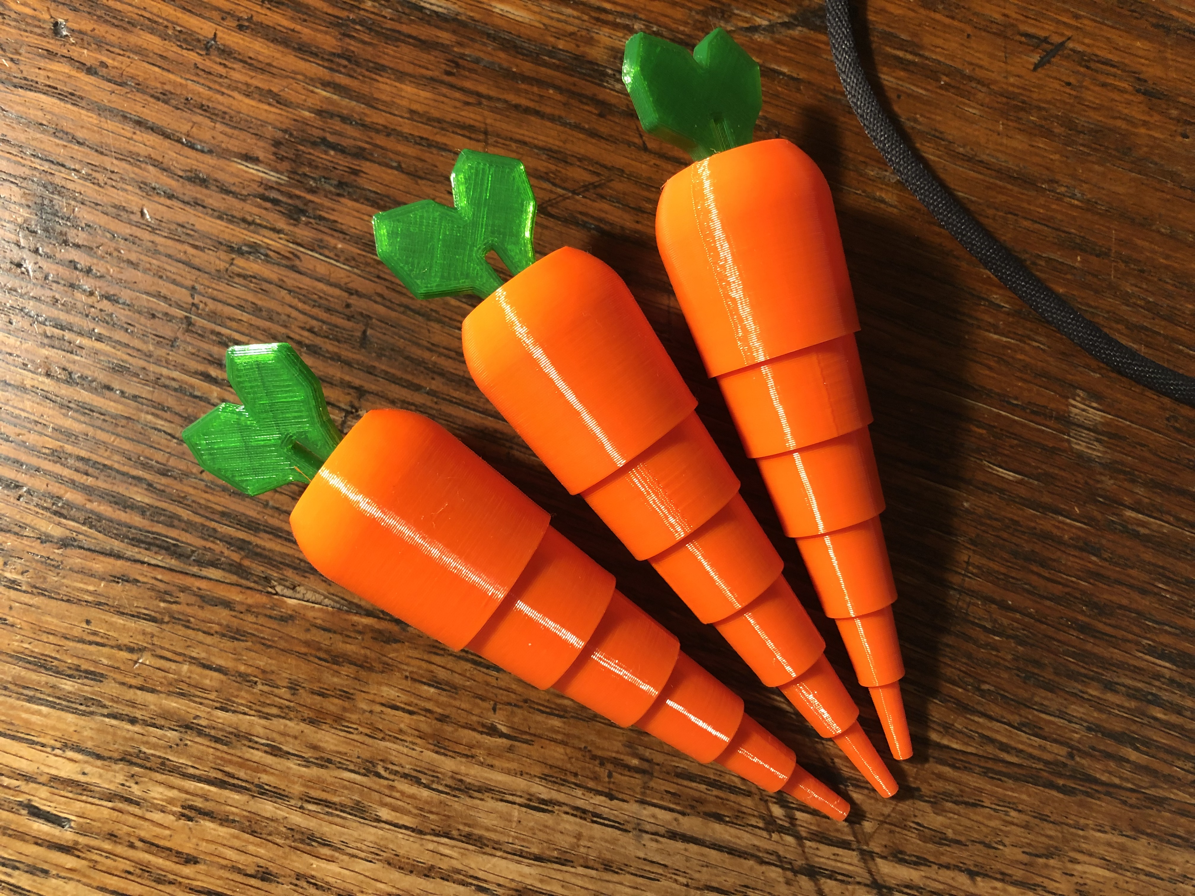 Miniatura 6 do modelo 3D Collapsible Carrot