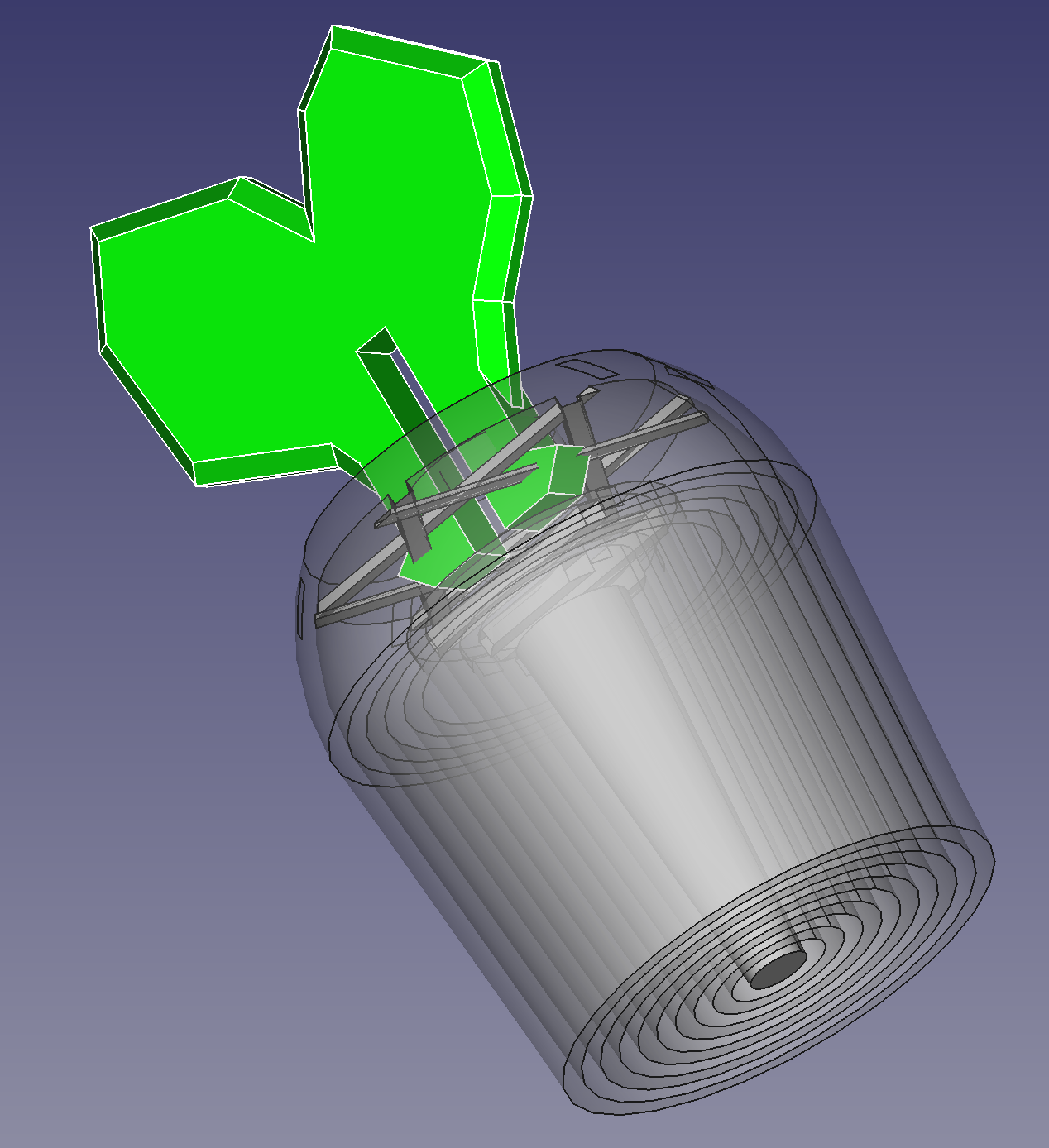 Miniatura 5 do modelo 3D Collapsible Carrot