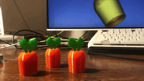 Miniatura 2 do modelo 3D Collapsible Carrot